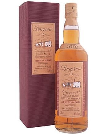 Longrow 1991 10 年 Sherry