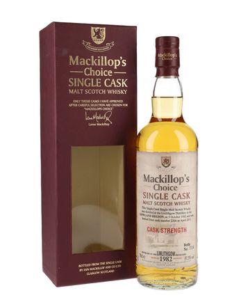 Linlithgow 1982 28 年 Cask #2206 Mackillop's
