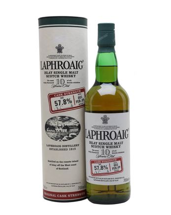 Laphroaig 10 年 Cask Strength Batch 001 Bottled 2009
