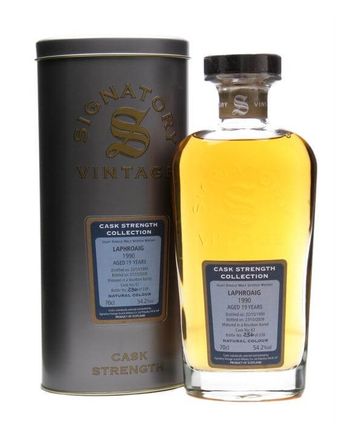 Laphroaig 1990 19 年 Bourbon Barrel #67 Signatory