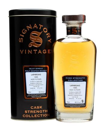Laphroaig 1995 16 年 Cask #50 Signatory Cask Strength Collection