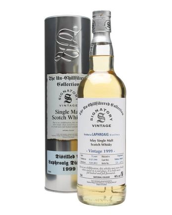 Laphroaig 1999 12 年 Casks #700046 9 Signatory Un-Chillfiltered Collection