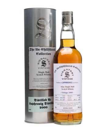 Laphroaig 2000 7 年 Un Chillfiltered Bottled 2007 Signatory Un-Chillfiltered Collection