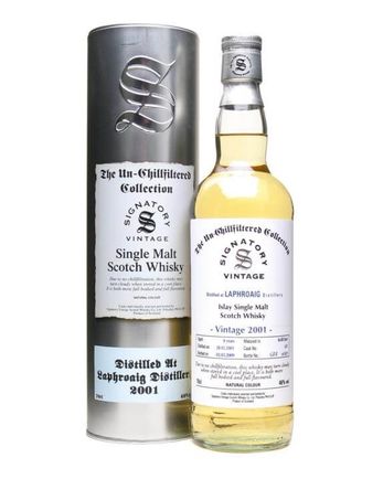 Laphroaig 2001 8 年 Signatory Un-Chillfiltered Collection