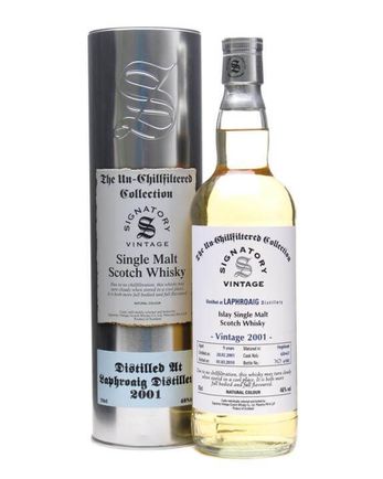 Laphroaig 2001 9 年 Unchillfiltered Signatory Un-Chillfiltered Collection