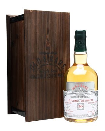 Littlemill 1991 20 年 Old Rare Douglas Laing Platinum Selection