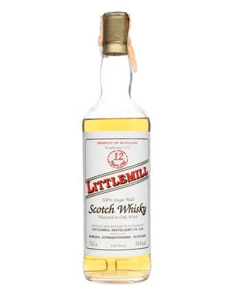 Littlemill 12 年 Full Proof Bottled 1980s