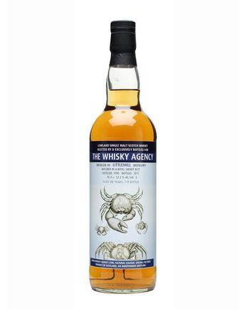 Littlemill 1990 22 年 The Whisky Agency Sea Life