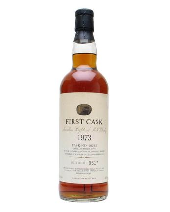 Macallan 1973 20 年 Sherry Cask First Cask