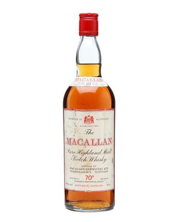 Macallan 10 年 Bottled 1970s Gordon & Macphail