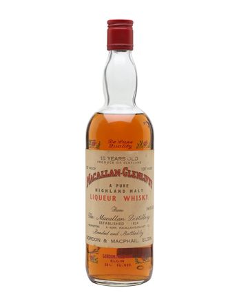 Macallan Glenlivet 15 年 Gordon & Macphail