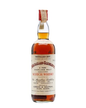 Macallan Glenlivet 1937 37 年 Sherry Cask Gordon & Macphail