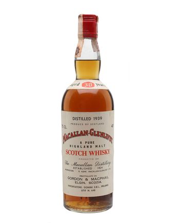 Macallan Glenlivet 1939 30 年 Sherrywood G M Gordon & Macphail