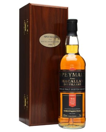 Macallan 1940 50 年 Sherry Cask Gordon & Macphail