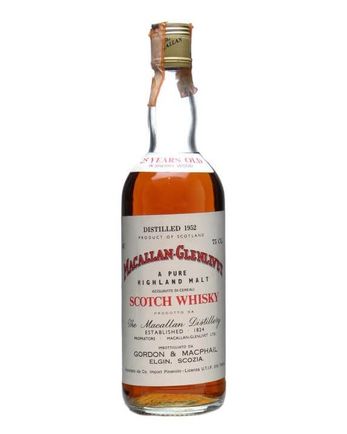 Macallan 1952 25 年 Gordon & Macphail