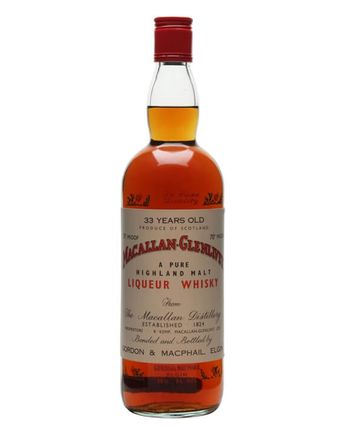 Macallan Glenlivet 33 年 Sherry Cask Bottled 1960s Gordon & Macphail