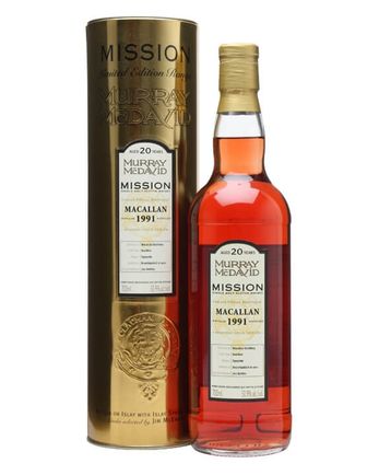 Macallan 1991 20 年 Murray McDavid Mission