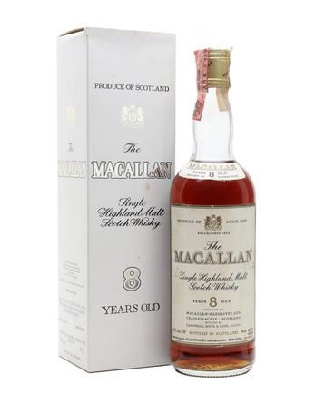 Macallan 8 年 Bottled 1980's