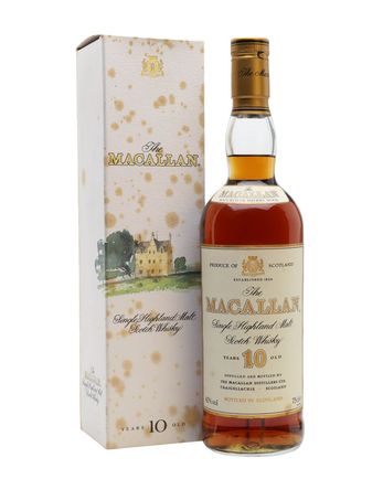 Macallan 10 年 Sherry Wood Bottled 1980's