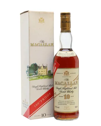 Macallan 10 年 100 Proof