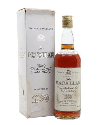 Macallan 1963 17 年 Bottled 1970's