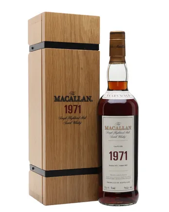Macallan 1971 30 年 Fine Rare #4280