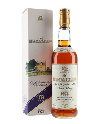 Macallan 1973 18 年 Vintage Label