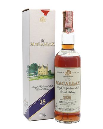 Macallan 1976 18 年 Vintage Label