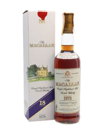 Macallan 1978 18 年 Vintage Label