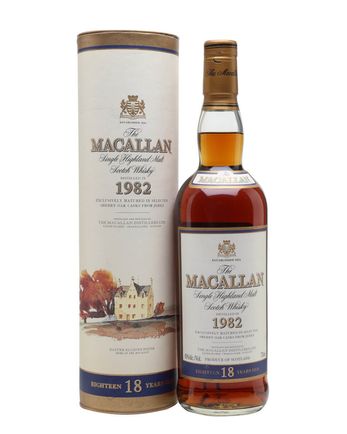 Macallan 1982 18 年