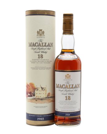 Macallan 1985 18 年 Vintage Label