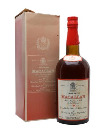 Macallan 25 年 Silver Jubilee Large Bottle
