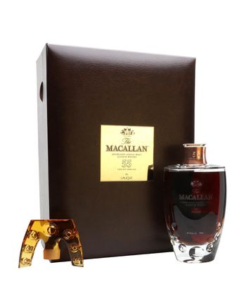 Macallan 55 年 Lalique Crystal Decanter
