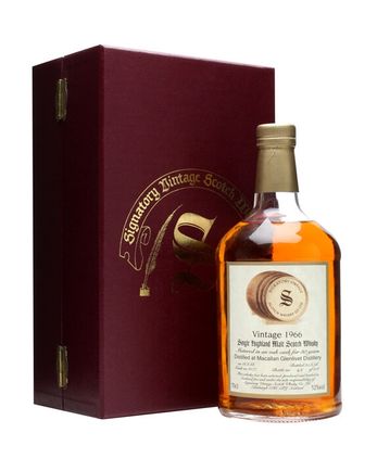 Macallan Glenlivet 1966 30 年 Signatory