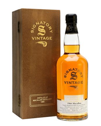 Macallan 1966 34 年 Cask #4182 Signatory