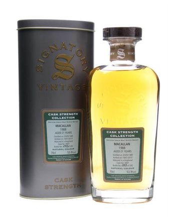 Macallan 1988 21 年 Cask #4947 Signatory