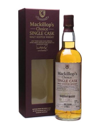 Millburn 1981 25 年 Sherry Wood Mackillop's