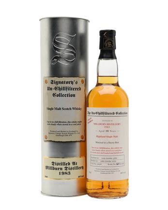 Millburn 1983 18 年 Signatory
