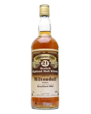 Miltonduff 1963 21 年 Connoisseurs Choice Gordon & Macphail