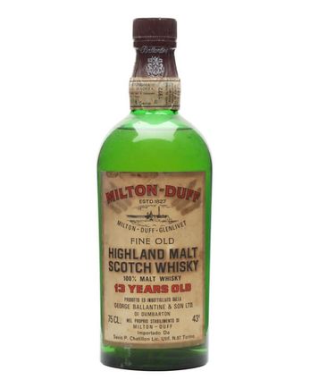 Miltonduff 13 年
