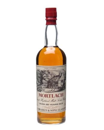 Mortlach 28 年 Bottled 1960s J A Bradley