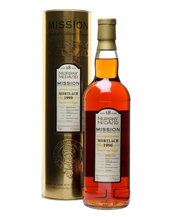 Mortlach 1990 18 年 Leroy Vosne Roman e Finished Murray McDavid Mission