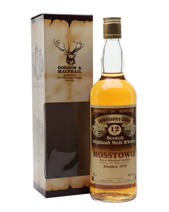 Mosstowie 1970 12 年 Connoisseurs Choice Gordon & Macphail
