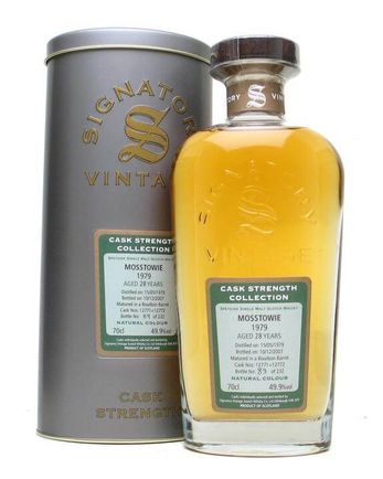 Mosstowie 1979 28 年 Signatory Cask Strength Collection
