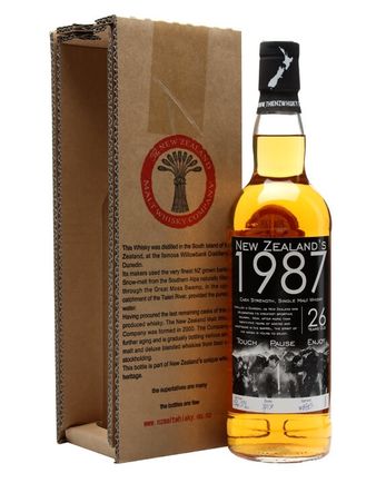 New Zealand's 1987 24 年 Touch Pause Engage The New Zealand Malt Whisky Company Ltd