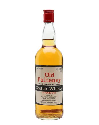 Old Pulteney 8 年 Bottled 1970s Red Letters Gordon & Macphail