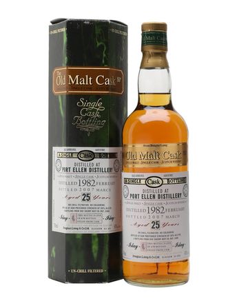 Port Ellen 1982 25 年 Sherry Butt # 3400 Douglas Laing Old Malt Cask