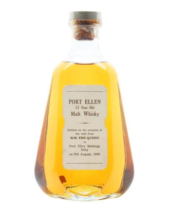 Port Ellen 12 年 Queen's Visit to Distillery in 1980