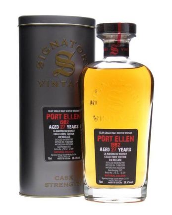Port Ellen 1982 27 年 Cask #1523 Signatory