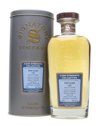 Port Ellen 1982 25 年 Signatory Bottled 2007